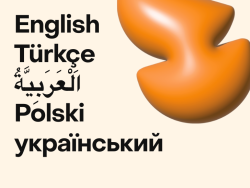 Information in english, ukrainian, arabic, turkish and polish 